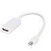 Produktbild Keple | 15cm Full HD Mini Displayport auf HDMI Kabel Adapter furAPPLE IMAC 21.5 / 27 INCH | miniDP auf HDMI | Full HD 1080p | Zertifiziert | 24k vergoldete Kontakte | PC und Apple / MAC, MacBook Pro, MacBook Air, Lenove Thinkpad usm. | schwarz