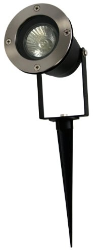 Preisvergleich Produktbild ORGON Gartenstrahler Erdspieß Schukokabel GU10 schw IP44, ALU, Schwarz