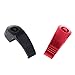 Produktbild perfk 2 Pcs. Universal CNC Aluminiumlegierung Gepäck Helm Tasche Tragen Aufhänger Haken für Motorrad Roller Moped, Schwarz/Rot