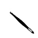 TweezermanTM Mini Slant Tweezerettes (Black)