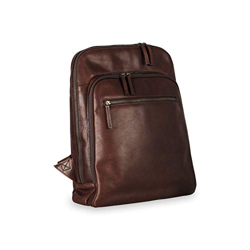 Preisvergleich Produktbild Leonhard Heyden Roma Rucksack Leder 40 cm Laptopfach
