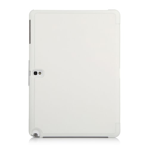 iHarbort® Samsung Galaxy Note 10.1 2014 Edition Hülle Case – Ultra Slim Leder Tasche Hülle Etui Schutzhülle Für Samsung Galaxy Note 10.1 Zoll 2014 Editon P600 P601 Case Holder mit automatischer Weckfunktion (Galaxy Note 10.1 2014 Edition, Weiß) - 6