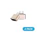 Produktbild faost USB C auf USB 3.0 Adapter, konvertiert Typ C auf Micro USB, Micro OTG zu USB Adapter für 2016 MacBook Pro, Google Pixel/Pixel XL, Apple, Sony Samsung LG Huawei, Nexus 5 x, USB-Stick und mehr (Golden)