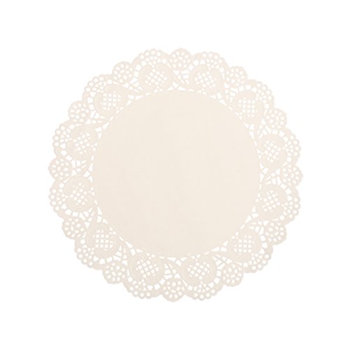 MagiDeal 100pcs Tortenspitze Torten Serviette Tortenserviette Papier Tortenpapier Spitze - 4