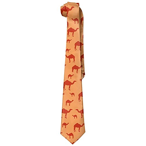 Preisvergleich Produktbild Camel Men's Casual Polyester Solid Silk Tie Necktie