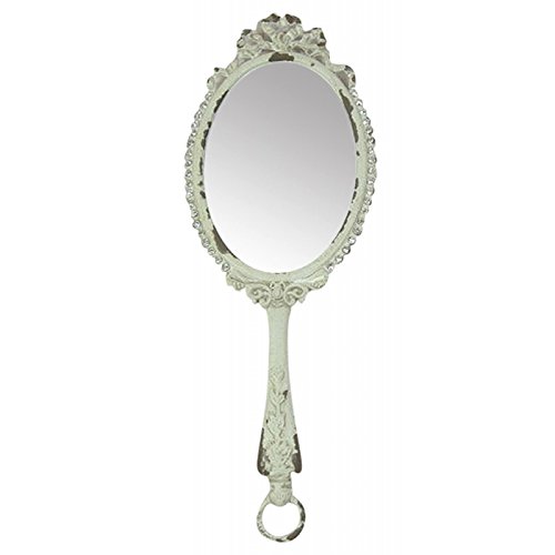 Handspiegel Kosmetikspiegel Make Up Spiegel Deko Landhaus Shabby Nostalgie Chic Antique