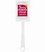 brand new 1pc beauty massage long handle shower bath body sponge brush (white)
