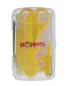 Moppets 6 Pc Baby Grooming Kit (Yellow)