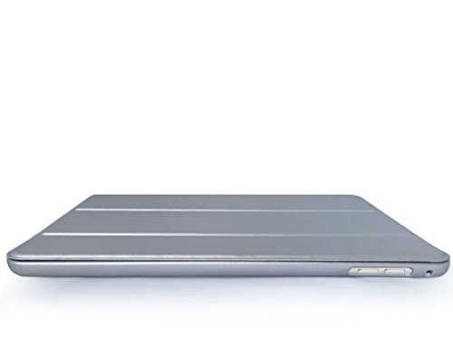 Khomo iPad Mini 4 Hülle Case Silber Gehäuse mit doppelten Schutz ultra dünn und leicht, Smart Cover – Dual Silver - 7