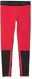 Nike Pro fabric Nike Pro Graphic, Medias para Mujer, Rojo (Ember Glow/Black/Anthracite/Black), X-Small