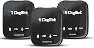 Digitek Wireless Microphone System for DSLR, Camcorder, Smartphone & Tablet DWM