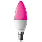 TP-Link Tapo L430C | &Ccedil;ok Renkli Akıllı Mum Ampul | 16 Milyon Renk ve Ayarlanabilir Beyaz | M&uuml;zik Senkronizasyonu |%1 Ultra D&uuml;