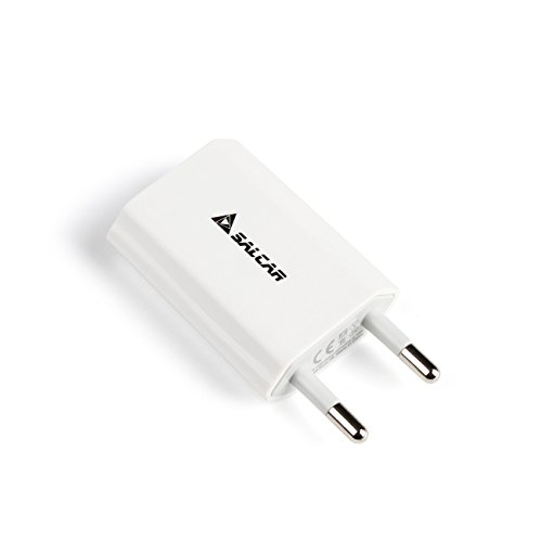 Original Salcar – Ladegerät 5V 1A USB Stromadapter für iPhone 5 5S 5C, iPhone 6 6S Plus, iPod Mini, iPod shuffle, iPod classic , iPod nano Apple Charger(weiß) - 5