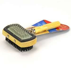 DOUBLE-PET-GROOMING-BRUSH-FOR-FINE-COATS