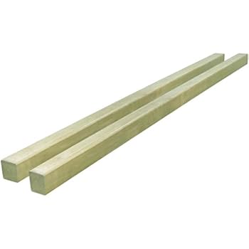 MyTimber®, Pali Per Recinzione Impregnati, In Vero Legno Squadrato 90 X - Foto 6