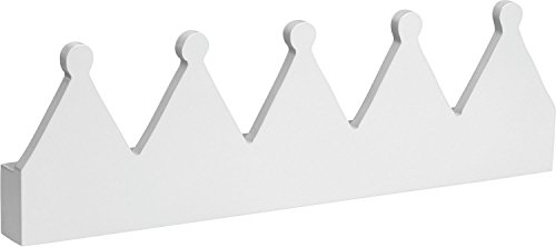 Preisvergleich Produktbild Scandic Toys Kleiderhaken Fairy 5-fach weiß Kinderzimmergarderobe