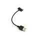 Produktbild System-S 10cm USB kabel Daten- und Ladekabel Kurzkabel für Apple iPhone Classic 3G 3GS 4 iPod Mini Calssic Nano Touch Video 3G iPad 1 2