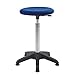 Produktbild BULTO Arbeitshocker Stehhilfe, 54-80 cm Sitzhöhe, Fußkreuz, gepolstert, blau