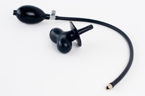 Preisvergleich Produktbild Latex Butterfly-Knebel aufblasbar mit ABNEHMBARER Pumpe!