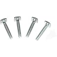 MENABO - Dadi per Barre Portapacchi BRIO + Altri Supporti, 4 Pezzi, 35 mm