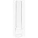 Produktbild Glaszylinder 14''' transparent, hitzebeständig aus Borosilikat, unterer Durchmesser außen 51,5 mm, innen 48 mm, oberer Durchmesser außen 33,4 mm, Höhe 210 mm, für Petroleumlampe "Galley" und andere Lampen