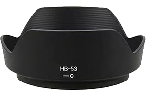 Braleto Parasoleil HB-53 pour Objectif Nikon AF-S 24-120mm f/4G Ed VR Parasoleil Accessoires pour Objectif d'appareil Photo protège l'objectif et évite Les Reflets