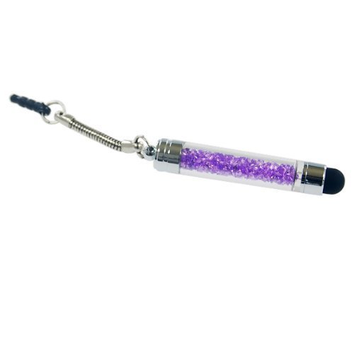 Multifunktion Stylus – TOOGOO(R) 7x Stylus Strass Eingabestift Stift Touch Pen Multifunktion mit Anti Dust Plug Earphone Jack Anti Staub Stecker Schutz Stoepsel Kappe Headset Earphone Buchse fuer Smartphones Android Tablet Smartphones Tablet HTC One - 3