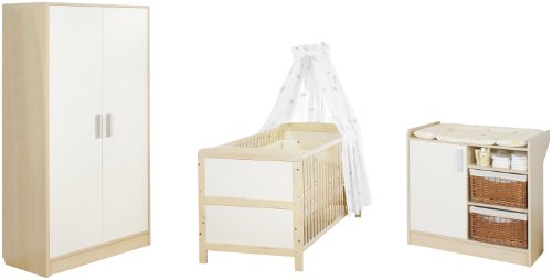 Pinolino Florian Nursery Furniture Set (3-Piece)
