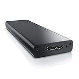 Perfecto para ampliar la memoria y un intercambio de datos más rápido y sencillo: El compacto estuche SSD de Aplic para discos duros M.2 ofrece la posibilidad de utilizar un disco duro (SSD M.2) como unidad de disco externa y permite integrar un M.2 SSD en formato 2280, 2260, 2242 y 2230 que pueden conectarse a un ordenador o portátil mediante USB. Admite todos los SSD M.2 SSD con SATA «Key B» y «B & M Key».