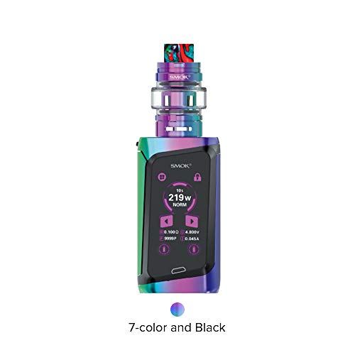 SMOK Morph 219 Touch Screen Box Mod Cigarrillo Electrónico Vaping Kit E-Cig Vapor - Sin E-líquido y Sin Nicotina (Negro 7-colors)