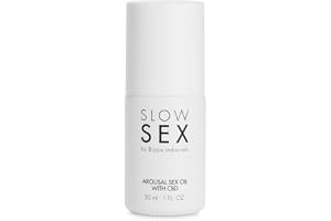 BIJOUX SLOW SEX - SEXUELL MASSAGEOLJA MED CBD 30 ML