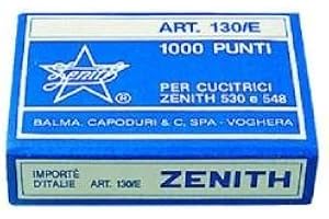 Zenith Punti Metallici Universali Art. 130/e (6/4) 4 Scatolina Da 1000 Punti