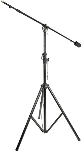 Preisvergleich Produktbild QTX Studio Mikrofon Boom Ständer mit Gegengewicht