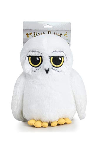 Famosa Softies Harry Potter - Plüsch 9'84"/25cm Hedwig, Harrys weiße Eule Superweiche Qualität