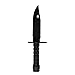 Produktbild Valken Airsoft V-Tac Plastic Training Rubber Bayonet Black M-Series