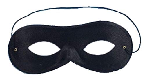 Superhero Eye Mask Fancy Dress (Black)