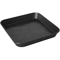 Pots Carrés GROWMANIA - Lot De 5, 25L, 33x33x35cm, Plastique Recyclé