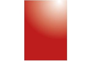 MYGOODPRICE Autocollant format A4 Réfléchissant Rouge Réfléchissant 3 feuilles