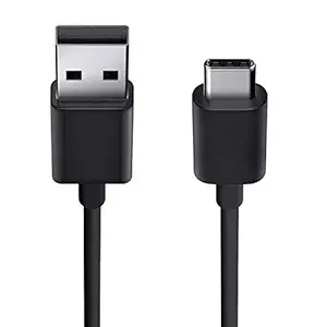 Quick Charger usb For Samsung Galaxy A20s,A21,A21s ,A30 ,A30sA31,A41 ,A42,A50,A50s,A51,A52,A70,A71,A81,A9,A91 usb Original Like USB Cable | Data Sync Cable | Rapid Quick Dash Fast Charging Cable | Charger Cable | Type C to USB-A Cable (3.1 Amp, 1 Meter/3.2 Feet, NB3, Black)