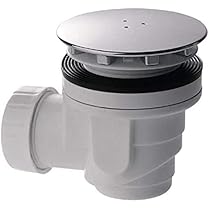 Piletta Sifonata Per Piatto Doccia - Foro 90 Mm, Con Griglia Cromata, Scarico Doccia - Foto 6