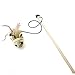 Produktbild Katze-Teaser Katzenspielzeug Catcher Stick Stab Elastic Cord Bell Mäuschen geformt