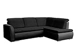 eckgarnitur leder Funktionales und bequemes Ecksofa mit Schlaffunktion und Bettkasten