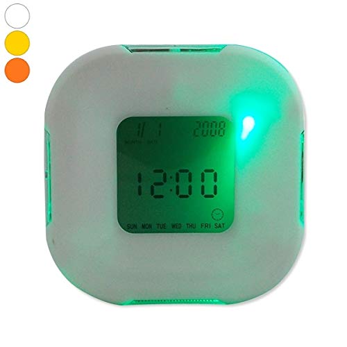 Preisvergleich Produktbild Lichtwecker digitale Wecker-Timer Weiß