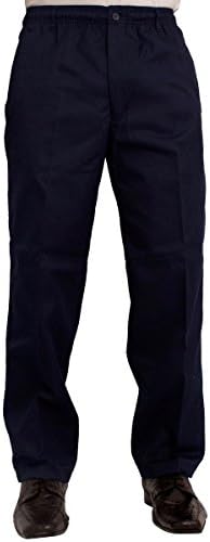 Mens Smart Rugby Trousers With Elasticated Waist With Draw Cord