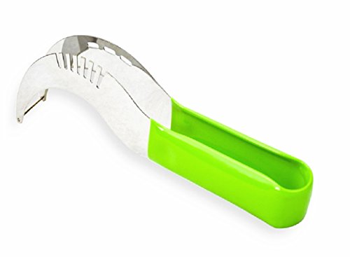 DRFUNDA Watermelon Ausstecher Melonenschneider Obstmesser mit Edelstahl Slicer