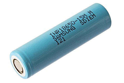 Original 18650 Samsung Rohzelle, Industriezelle 1500mAh (3.6V) für die Verwendung in Akkus von Powertool, Werkzeugen, Gartengeräten.