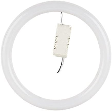 LineteckLED® A01.008.14F Round LED Neon Light, 14 W, Cool Light, 6400 K, 230 V, Built-In Transformer