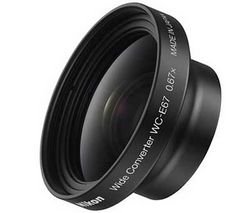 Nikon WC-E67 Compl   ment optique grand angle  24 mm 