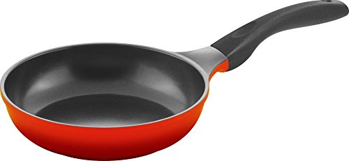 3er Set culinario Bratpfannen, Ø 20, 24 und 28 cm, rot, antihaft und induktionsgeeignet - 2