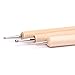 Gleader 3Pcs Ball Styluses Tool Set for Embossing Pattern Clay Sculpting--For Making Large Dots, Smooth Lines in Clay or Emboss on Soft Metal or Paper
